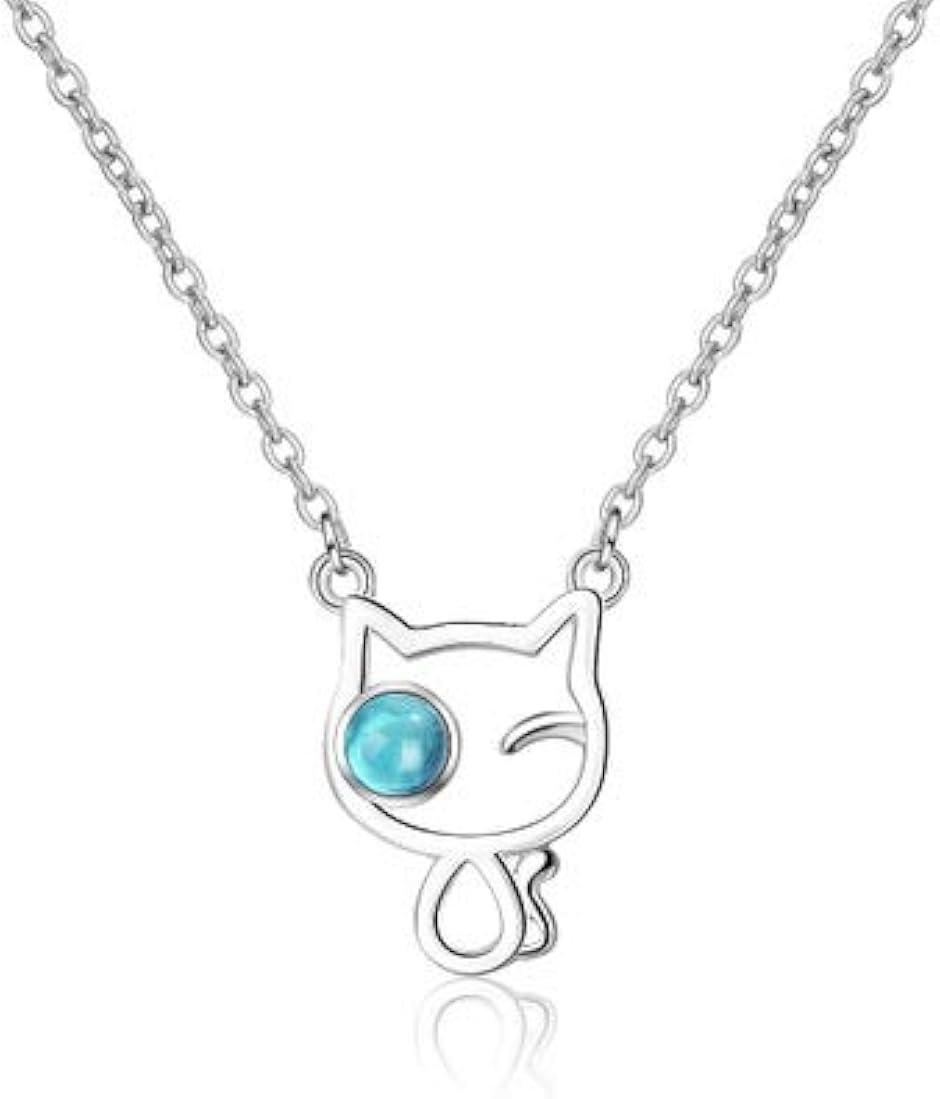 Yahoo! Yahoo!ショッピング(ヤフー ショッピング)可愛い 猫モチーフ ネックレス レディース チェーン細め 動物 ペット ネコ