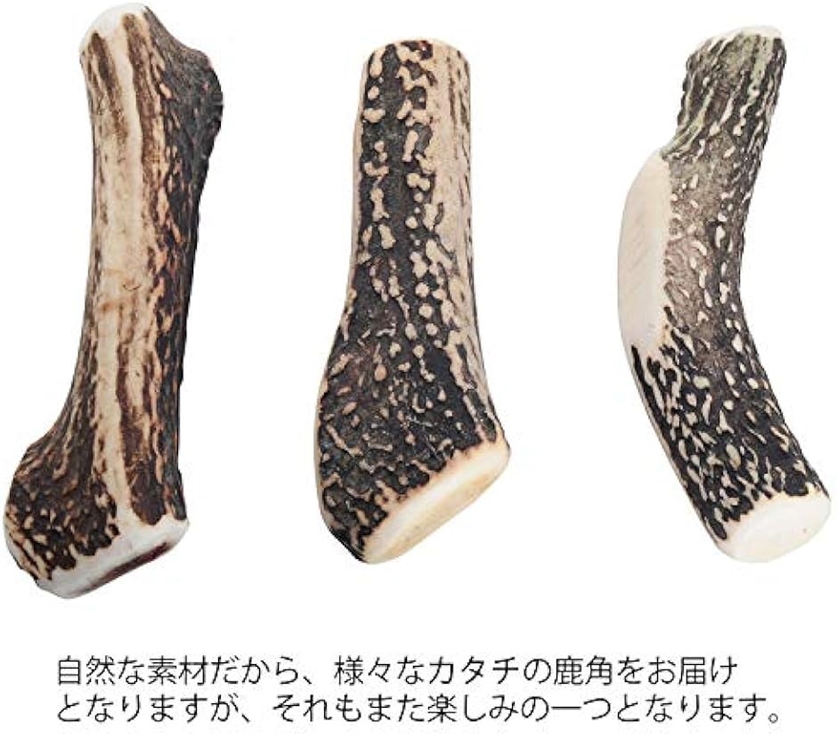 鹿の角 犬 おもちゃ 無添加 おやつ エゾジカ 国産 ガム デンタルケア 中型犬 15cm(中型犬 15cm) | ブランド登録なし | 02