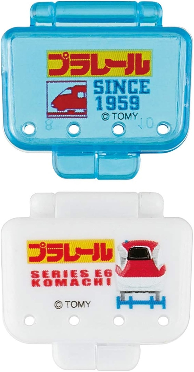 歯ブラシキャップ 2個組 プラレール TBSA1N 電車(電車,  サイズ:2.56x2.41xH1.35cm) | ブランド登録なし