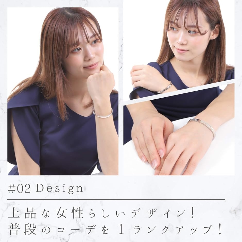 ペアブレスレット バングル メンズ レディース カップル 人気 恋人 高級チタン使用 | ブランド登録なし | 03