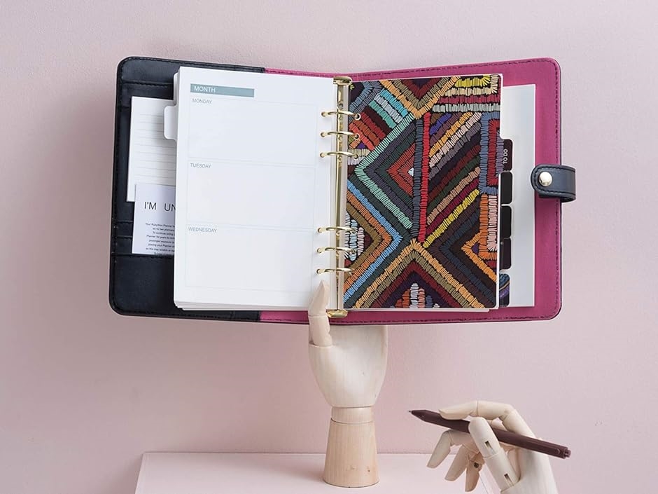 日記 旅行リフィル式ノート システム手帳 A5 A6 ルーズリーフ カスタマイズ 月間週間ディリースケジュール 刺繍 A5 2b6yq3vp0o セブンリーフ 通販 Yahoo ショッピング