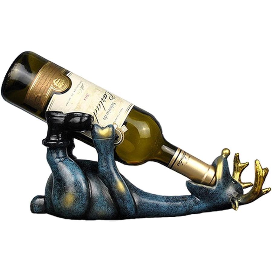 アンティーク ワインホルダー ワインラック シャンパン ボトル スタンド インテリア 選べるタイプ W49 MDM(A・鹿)