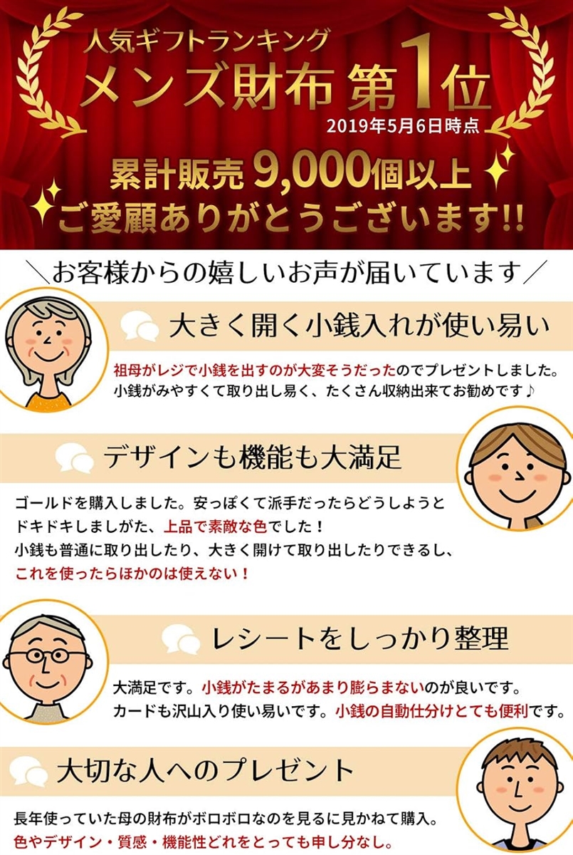 牛革 長財布 ラウンドファスナー ギャルソンウォレット 大きく開く 小銭入れ メンズ レディース( イエロー) | ブランド登録なし | 05