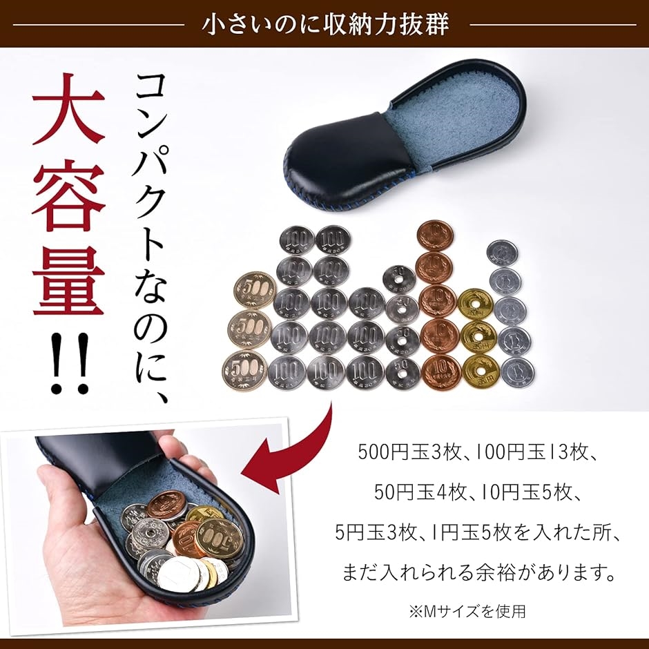 本革コインケース 小銭入れ 完全手作り 手縫い仕上げ コンパクト 使いやすさ( オレンジ,  Medium) | ブランド登録なし | 03