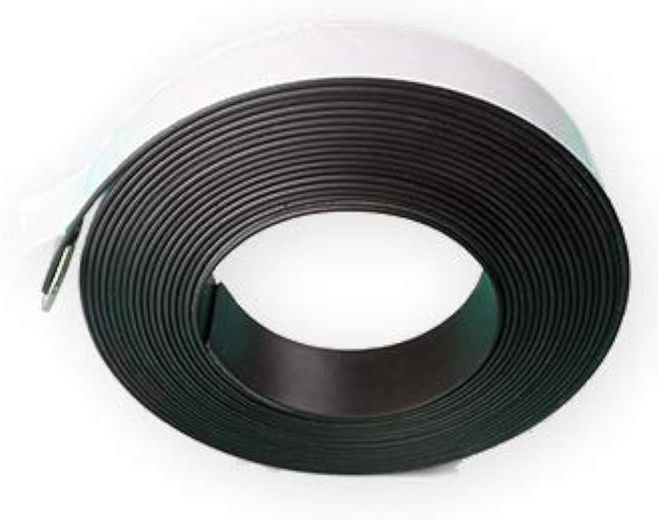 マグネットテープ ソフトマグネットシート 磁気テープ 強力固定可 冷蔵庫メモ( 黒,  幅25mm x 厚さ1.5mm x 長さ10m)｜sevenleaf｜04