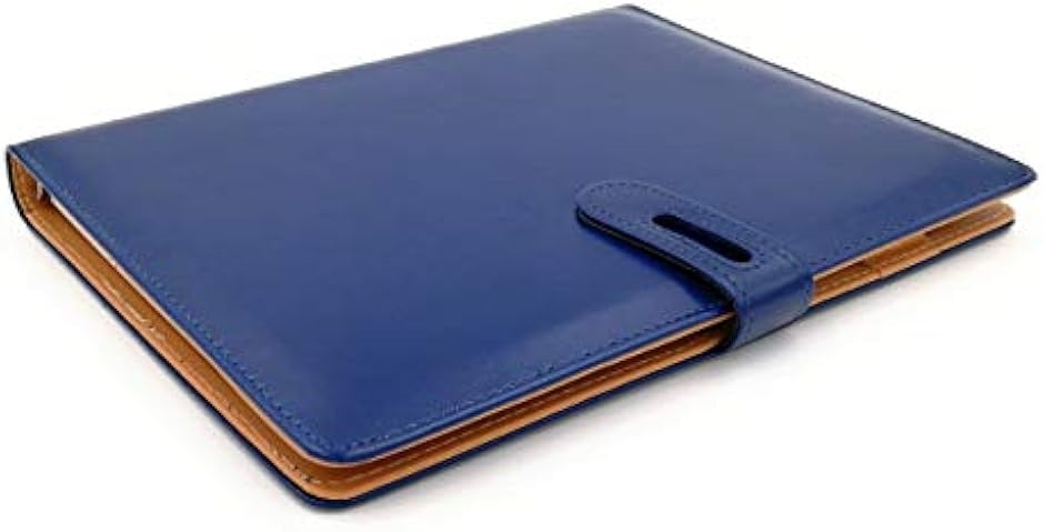 システム 手帳 PU レザー 9穴 リフィル カード ポケット ペン ホルダー 付属 OF289(紺色 B5, B5)  :2B8VOJY6QO:セブンリーフ - 通販 - Yahoo!ショッピング