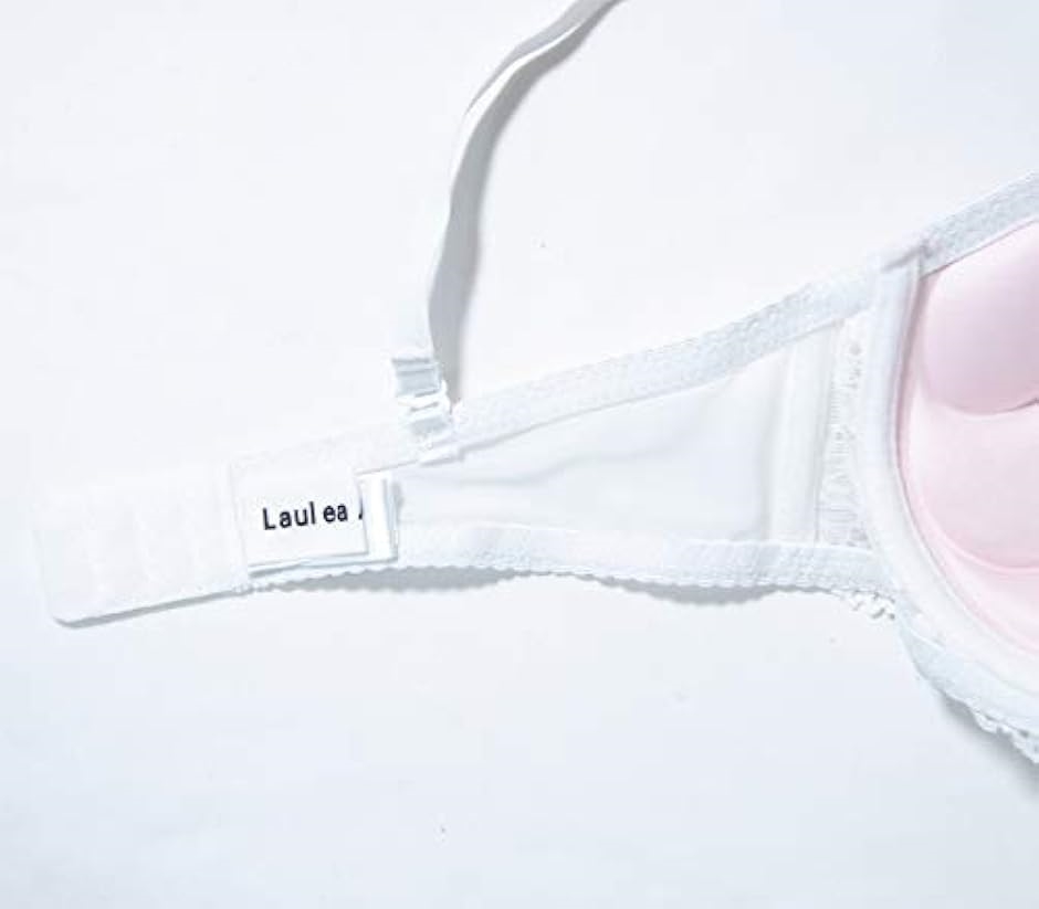 レディース ブラジャー ショーツ 勝負 下着 上下 セット ノンワイヤー 女性 レース Medium( ホワイト,  Medium) | ブランド登録なし | 07