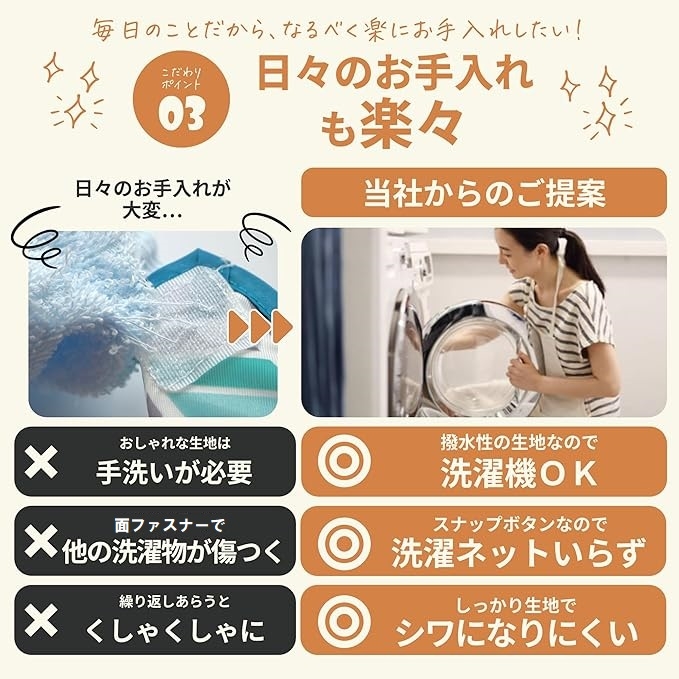 お食事エプロン 保育士監修 柔らか素材 保育園 3Dポケット 洗濯機OK 名前タグ付き(お花) | ブランド登録なし | 05