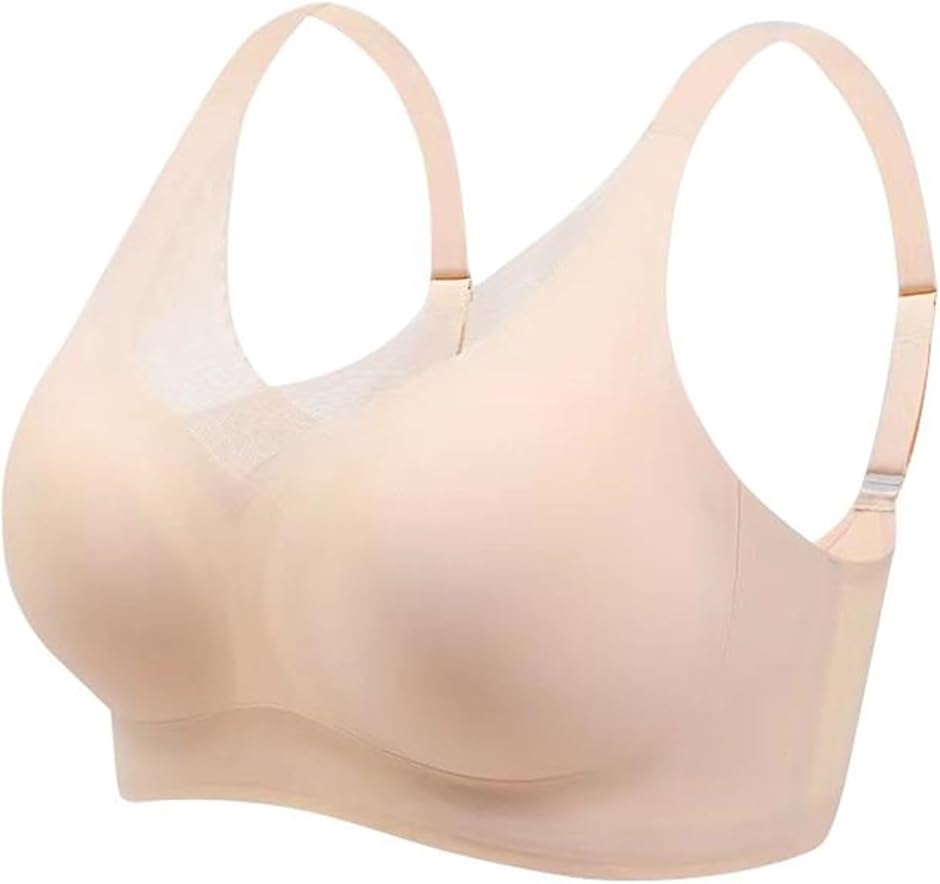 ブラジャー 乳がんパッド専用ブラ レディース XXL(ベージュ,  2XL)｜セブンリーフ