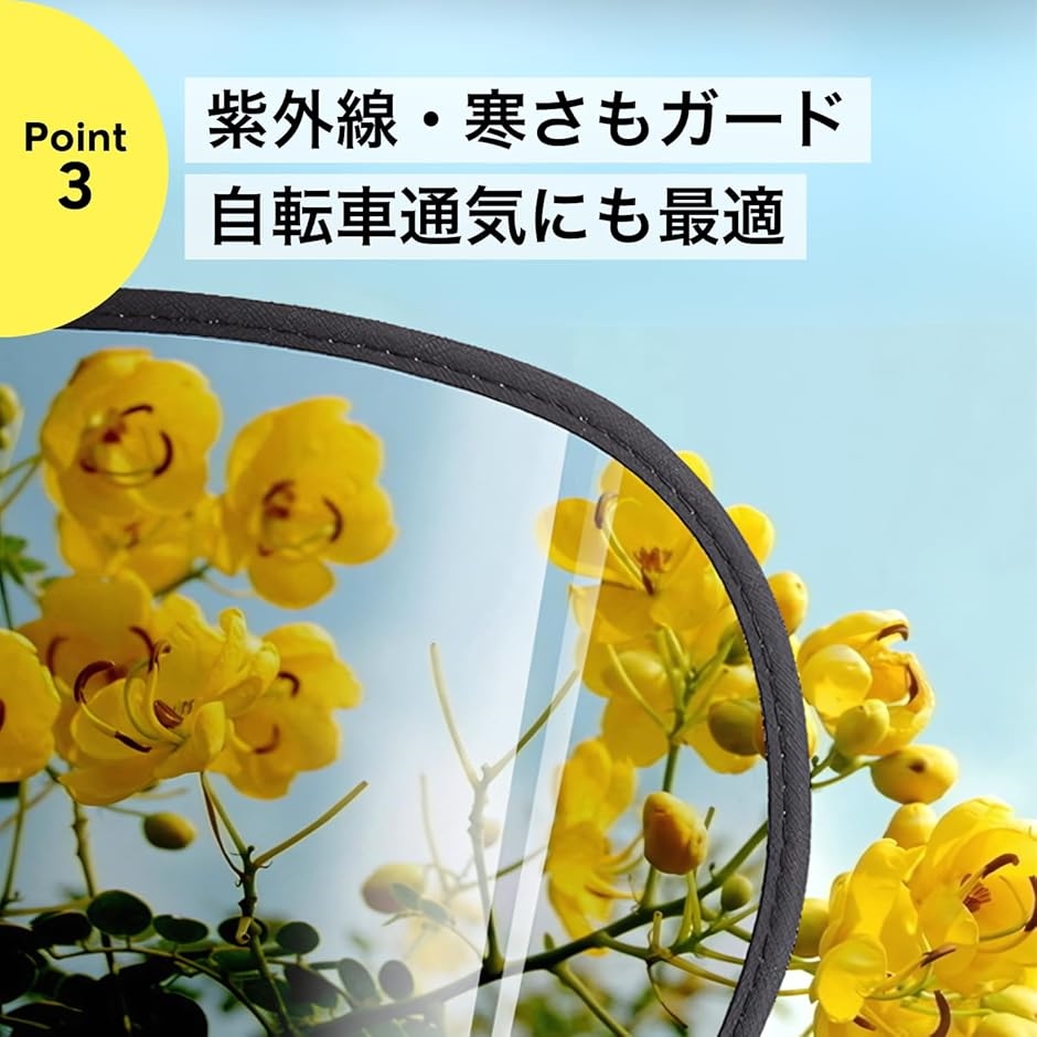 サンバイザー レディース uvカット 紫外線対策 自転車 アームカバー付き(ブラック,  M) | ブランド登録なし | 03
