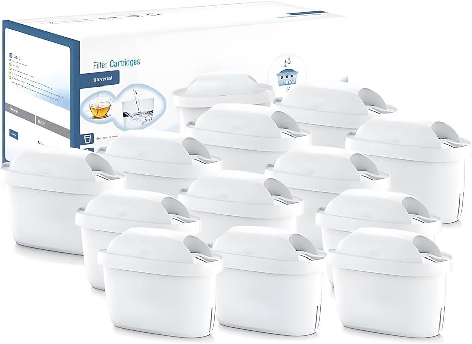 ブリタ カートリッジ 交換用カートリッジ マクストラ BRITA MAXTRA 浄水器用 高除去 MDM(12個セット,  12個セット) | ブランド登録なし