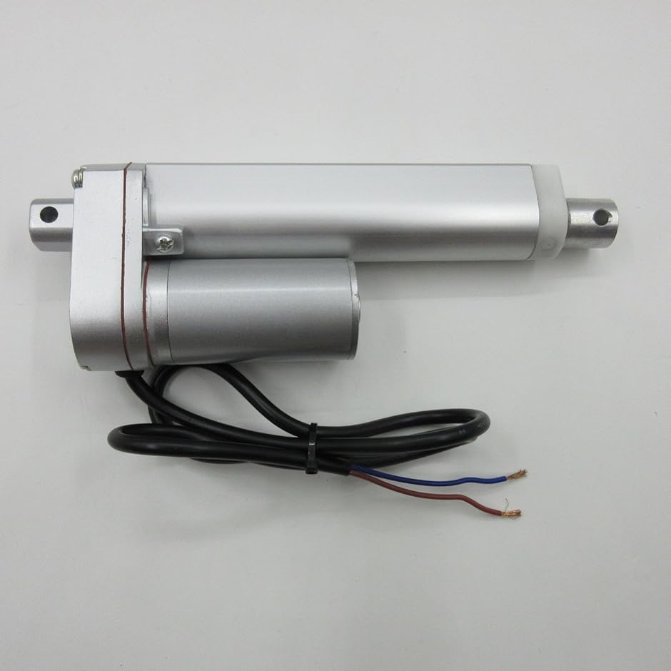 電動 シリンダ アクチュエータ 750N 10mm/s DC 12V 農業 産業 リフター 福祉 介護 リフト DIY( １００ｍｍ) | ブランド登録なし | 01