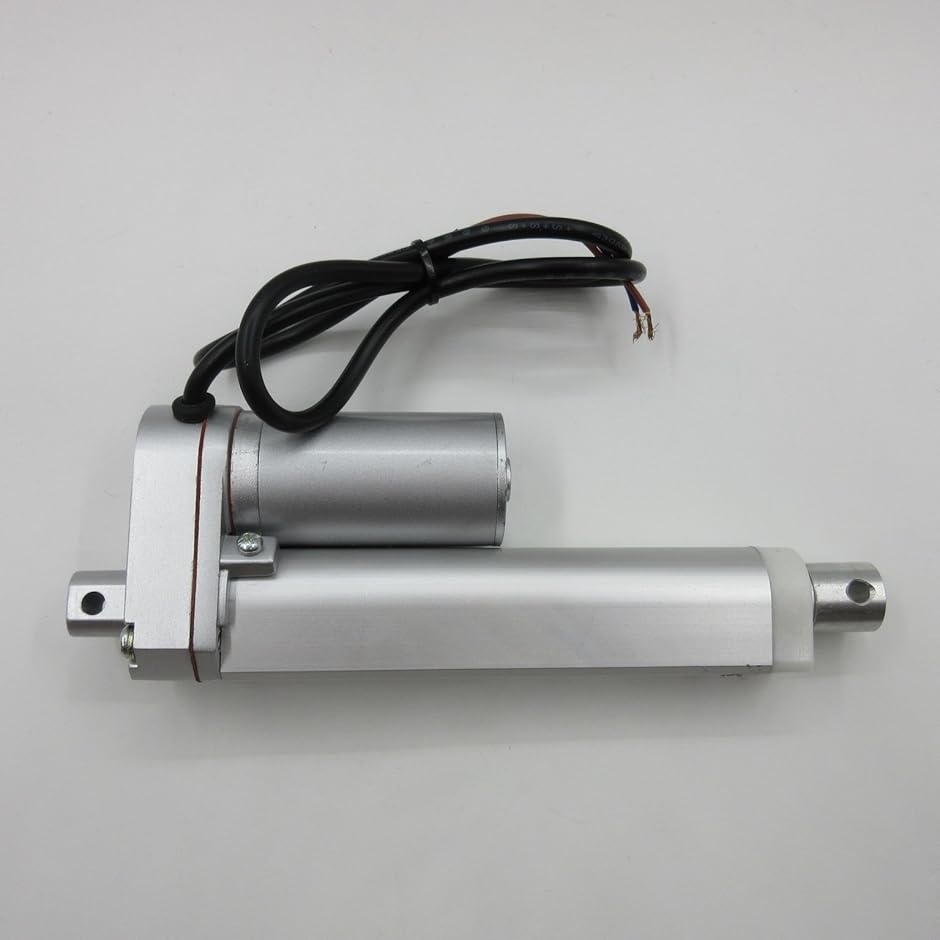 電動 シリンダ アクチュエータ 750N 10mm/s DC 12V 農業 産業 リフター 福祉 介護 リフト DIY( １００ｍｍ) | ブランド登録なし | 02