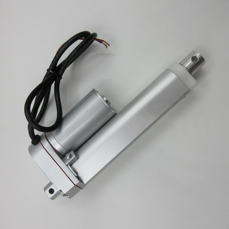 電動 シリンダ アクチュエータ 750N 10mm/s DC 12V 農業 産業 リフター 福祉 介護 リフト DIY( １００ｍｍ) | ブランド登録なし | 03