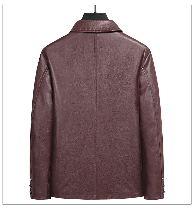 ホームアイホーム 革ジャン メンズ PUレザー ジャケット 5XL