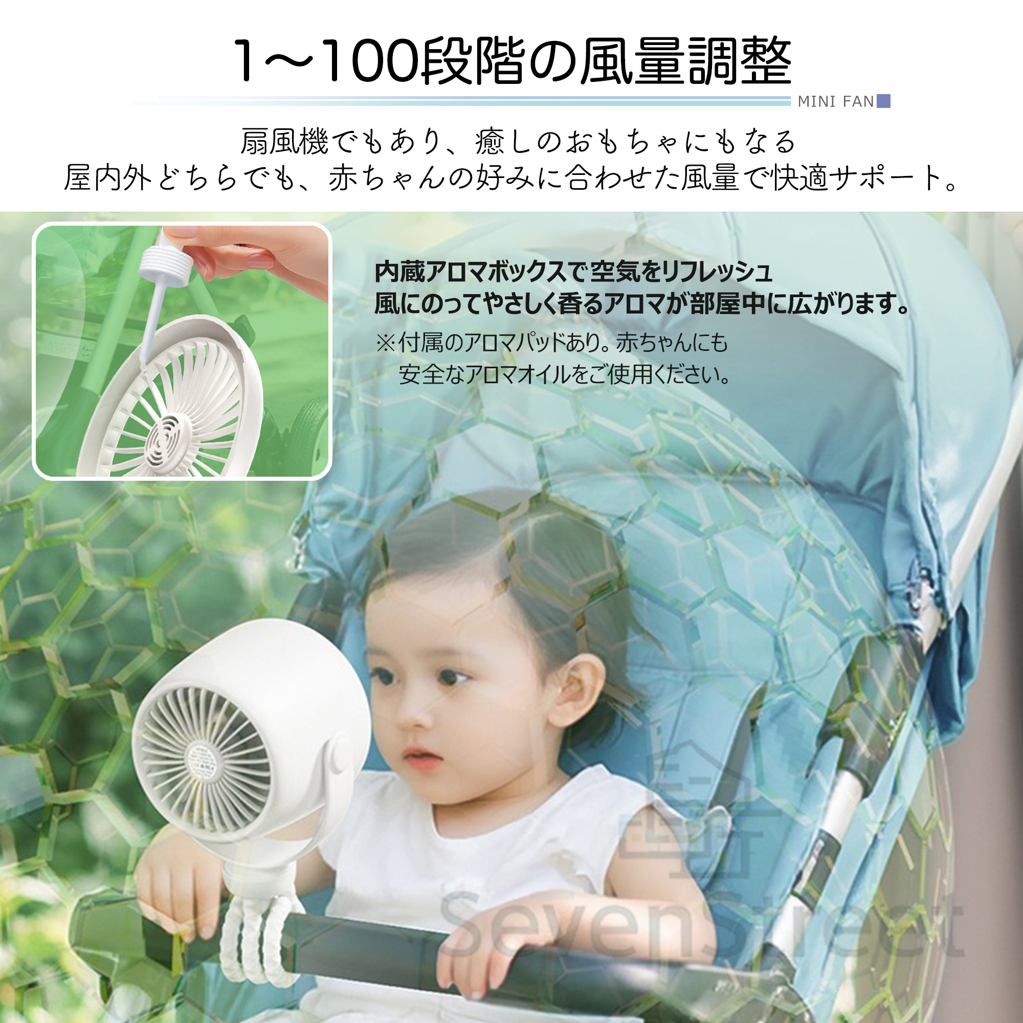 卓上扇風機 タコ扇風機 充電式 360°角度調節 20000mAh 3in1(卓上