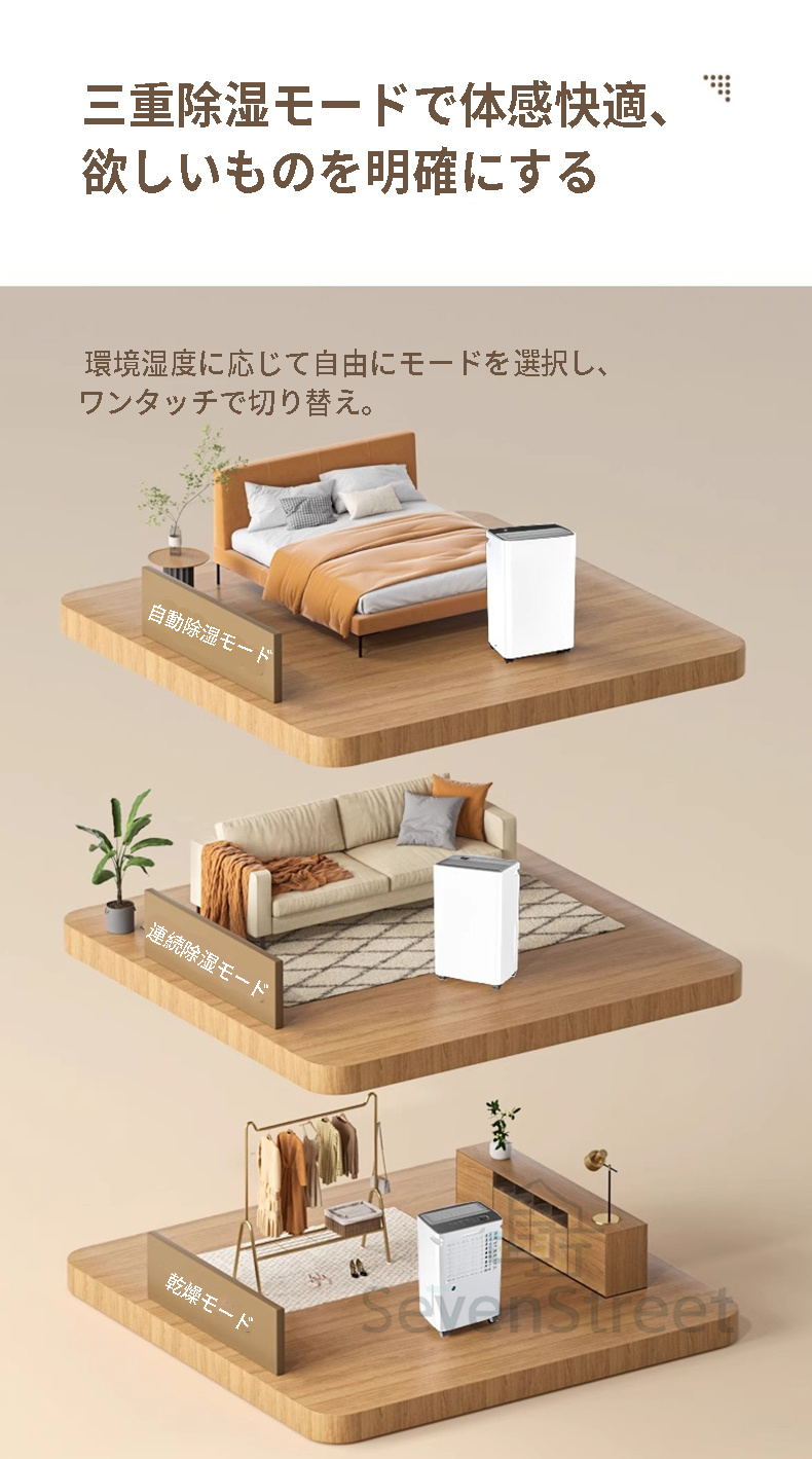 除湿機 除湿器 コンプレッサー 12L/日 40畳強力 APP制御 衣類