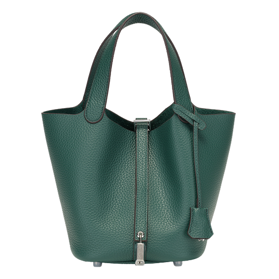 【シルバー金具】 イマイバッグ ハンドバッグ レディース バケツバッグ 本革 キューブバッグ Sサイズ PM Rennesの画像