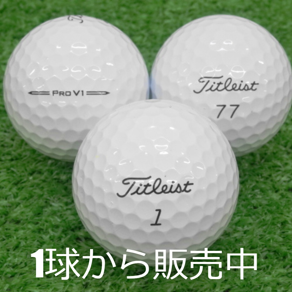 Titleist ロストボール タイトリスト PRO V1 ホワイト 2023年