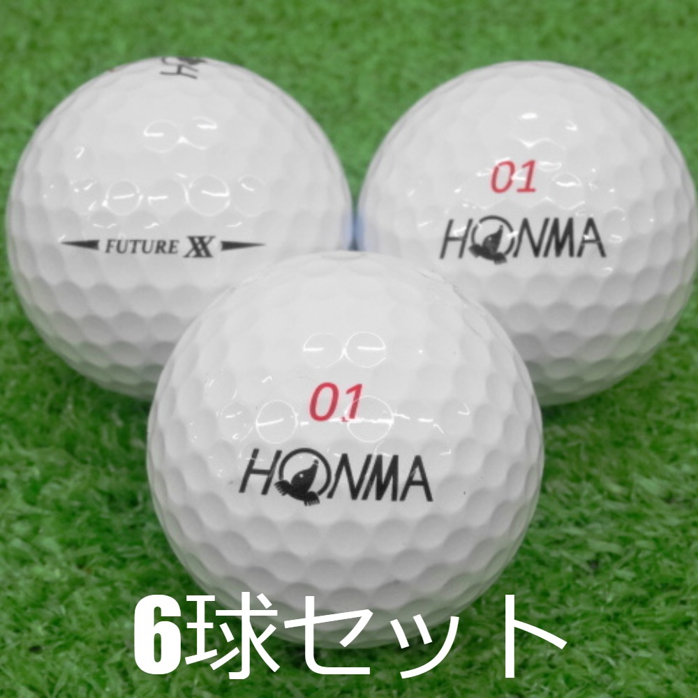 HONMA GOLF（本間ゴルフ） ロストボール ホンマ FUTURE-XX 6球セット