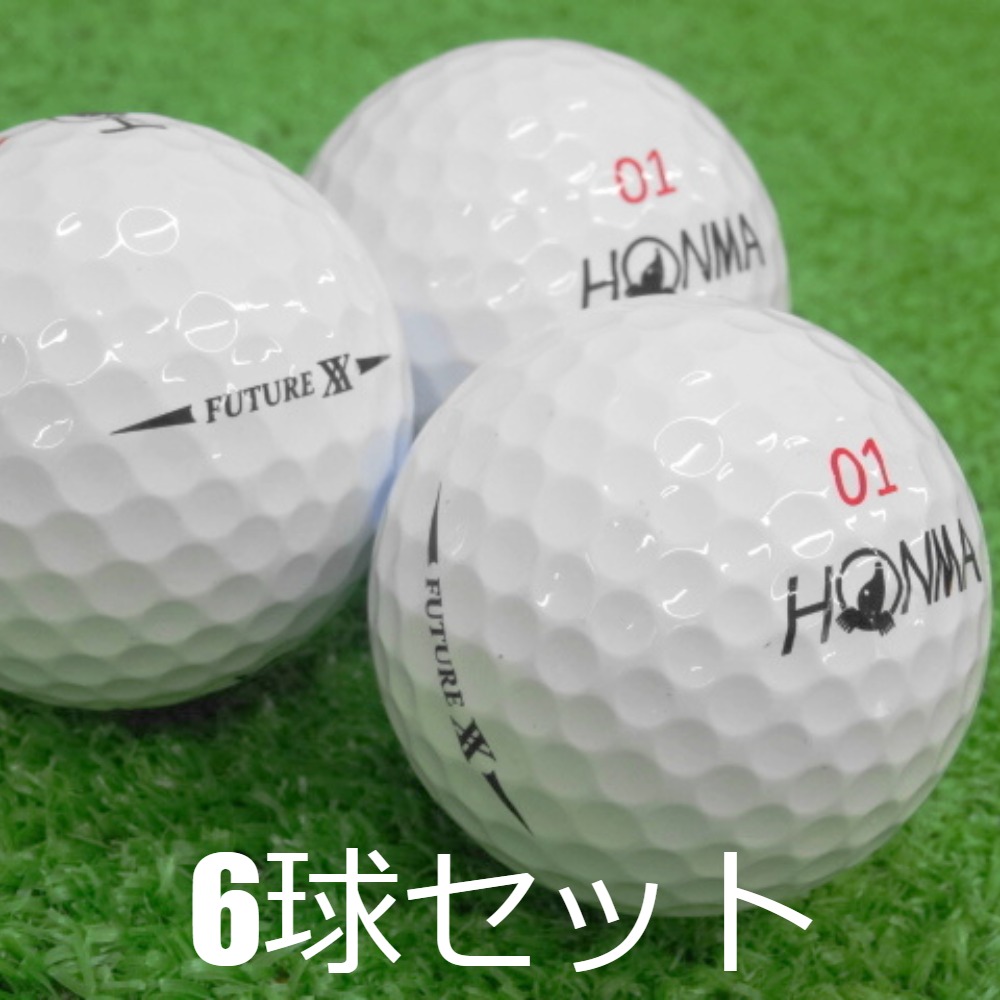 HONMA GOLF（本間ゴルフ） ロストボール ホンマ FUTURE-XX 6球セット