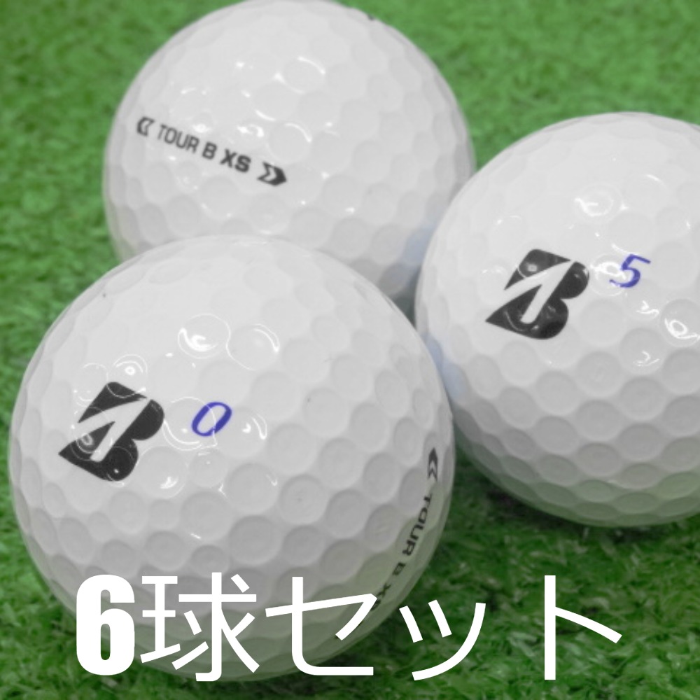 TOUR B ロストボール ゴルフボール BRIDGESTONE 2024 XS ホワイト 6球