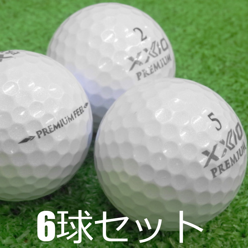 XXIO ロストボール PREMIUM ロイヤルプラチナ 2020年モデル 6球