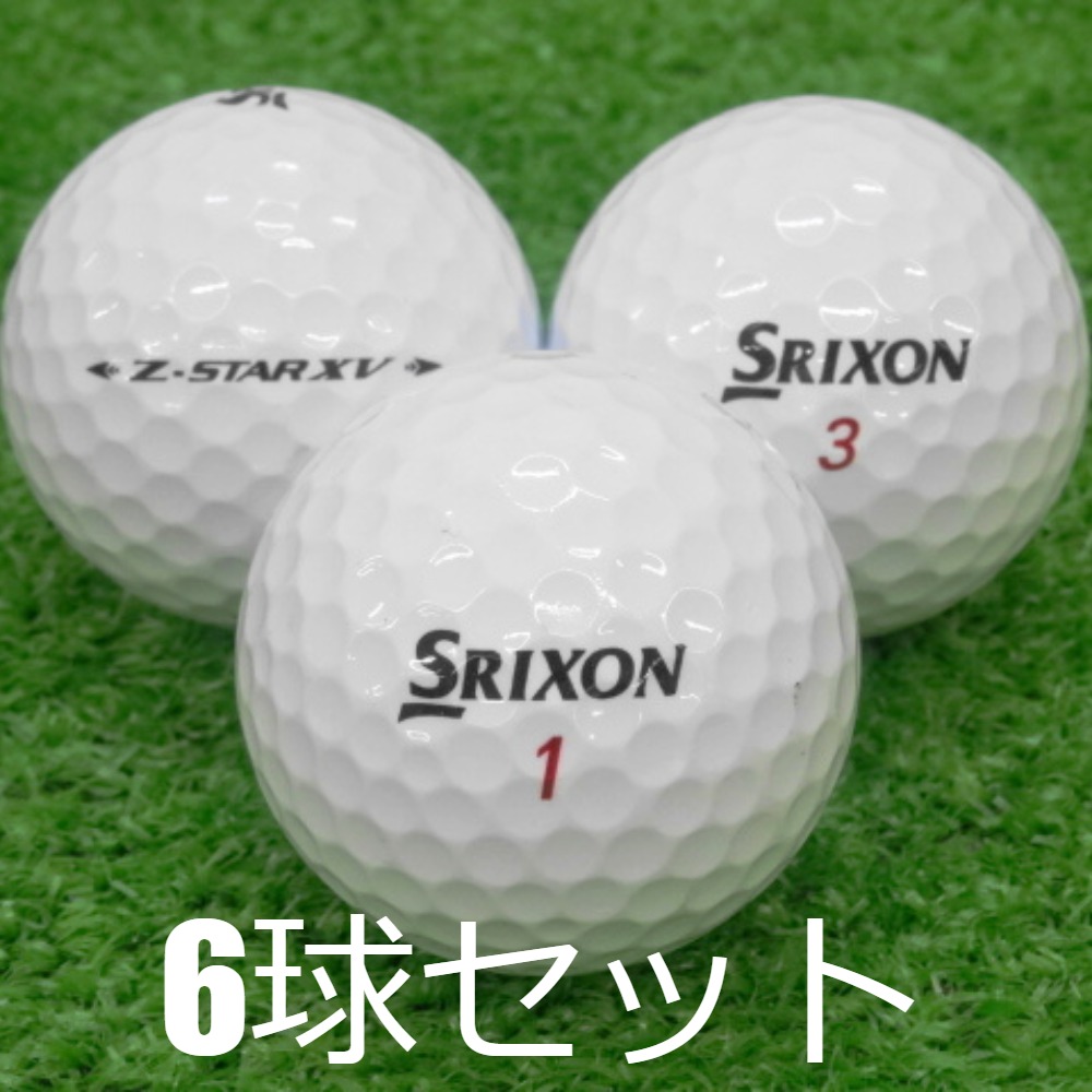 SRIXON ロストボール ゴルフボール Z-STAR XV ホワイト 2021年モデル 6