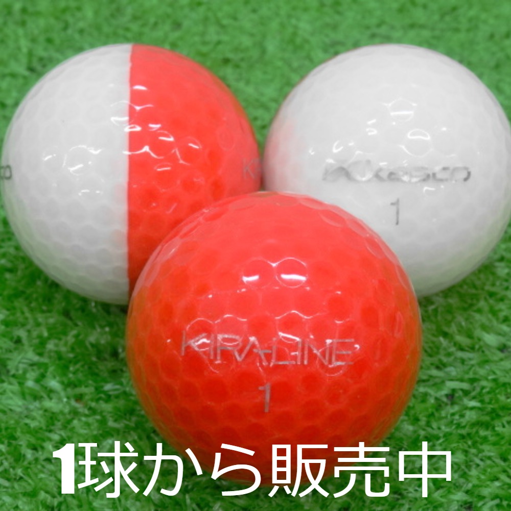 韓国ブランド通販サイト キャスコ ロストボール KIRA LINE Aランク 中古 1個 赤白 スキー