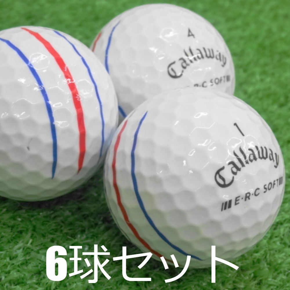 ロストボール 2023 Callaway E・R・C SOFT ホワイト 6球セット 中古 Aランク 特選 キャロウェイ イーアールシー ソフトな打球感で驚きの飛び  白 ゴルフボール : a-cw-ercs23w : ゴルフボール専門店 セブンツー - 通販 - Yahoo!ショッピング