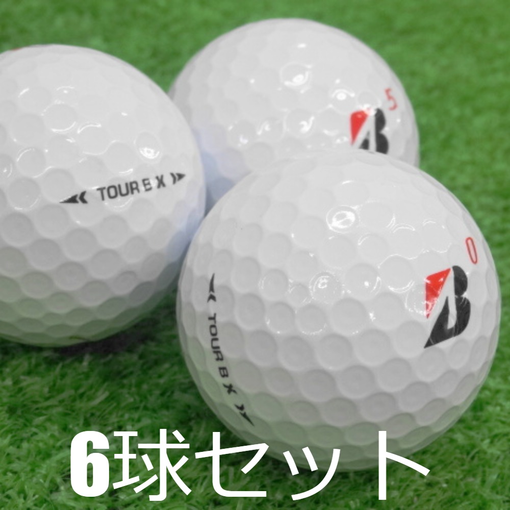 36個 2022年モデル TOURB X Bランク ホワイト ブリヂストン ツアーｂ ロストボール 中古 送料無料 50個 練習用 2022年モデル TOURB X Cランク ホワイト