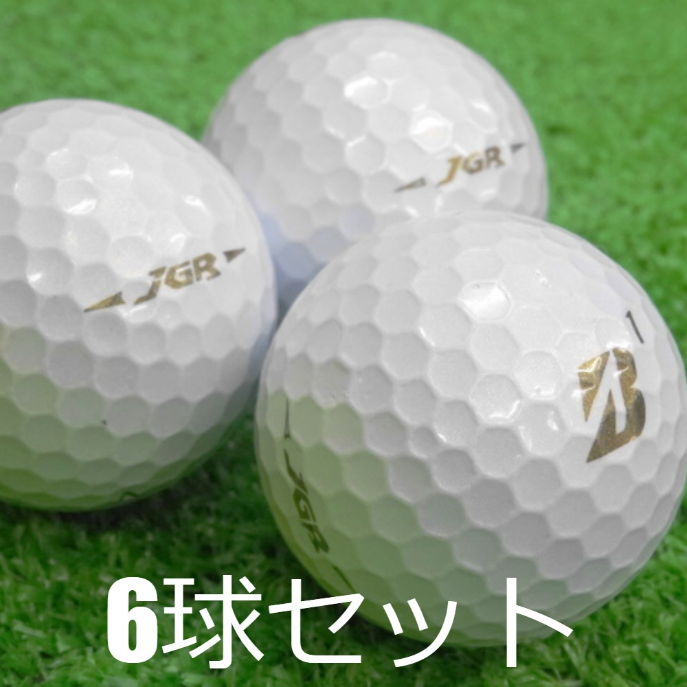 TOUR B ロストボール ゴルフボール BRIDGESTONE JGR パールホワイト 6