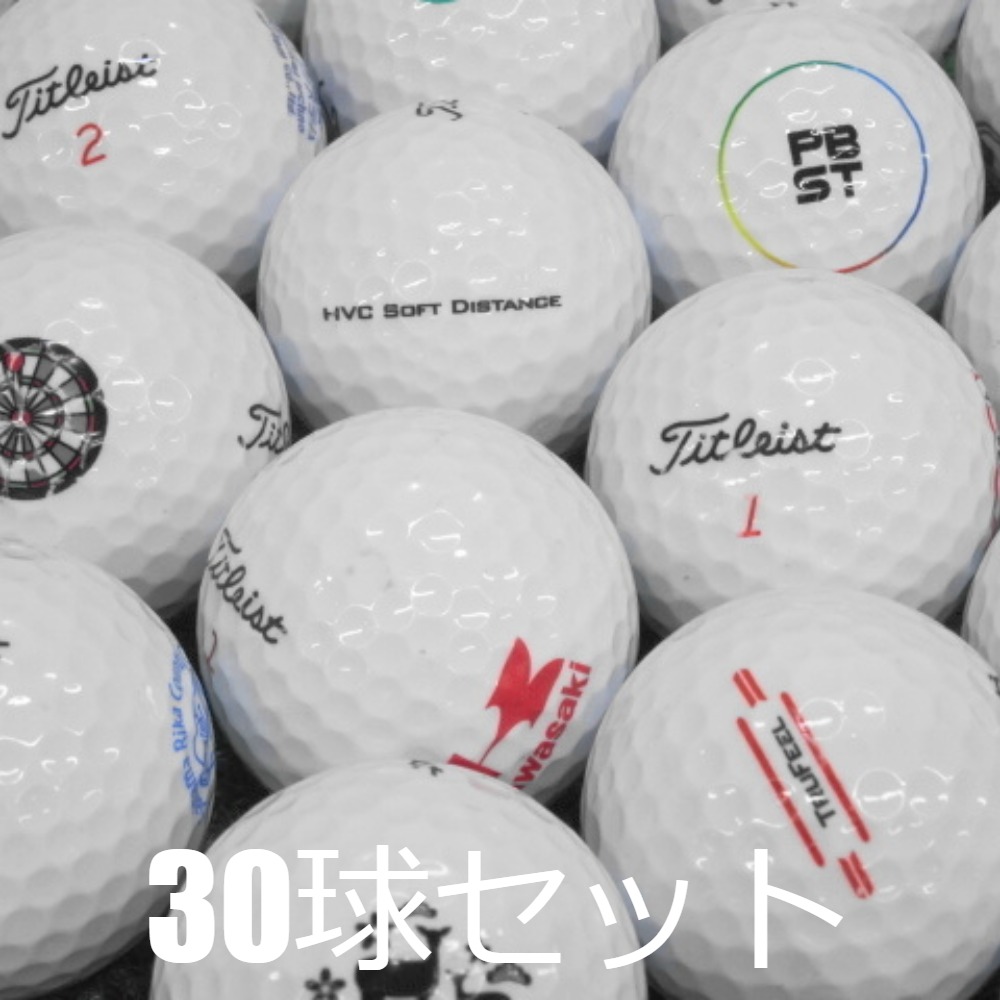 Titleist ロストボール ゴルフボール タイトリスト ホワイト