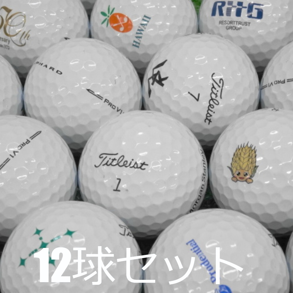 Titleist 送料無料 ロストボール タイトリスト PRO V1 ホワイト