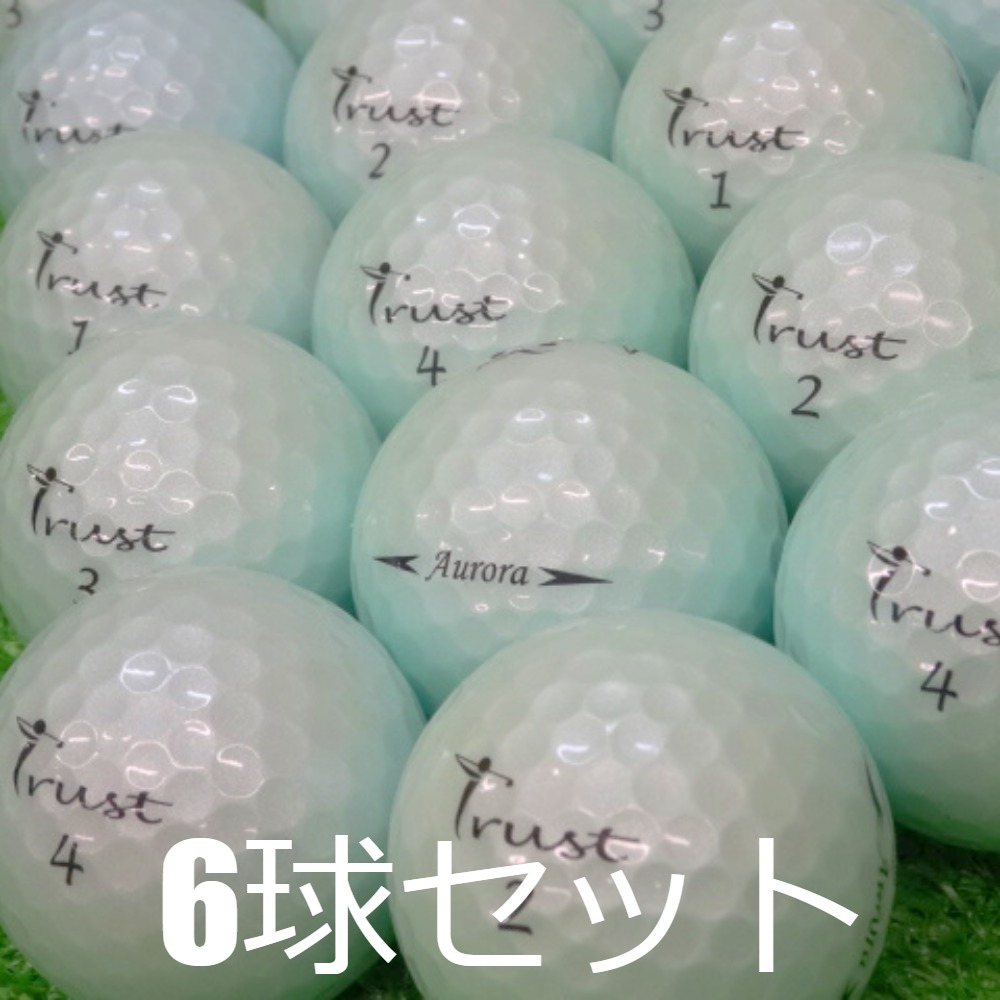 Trust Golf ロストボール ゴルフボール Aurora クリスタル