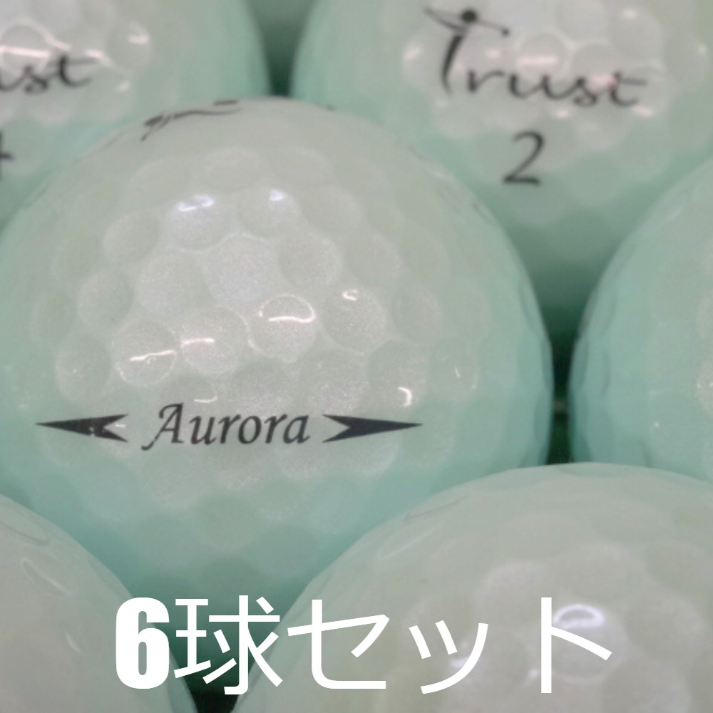 Trust Golf ロストボール ゴルフボール Aurora クリスタル