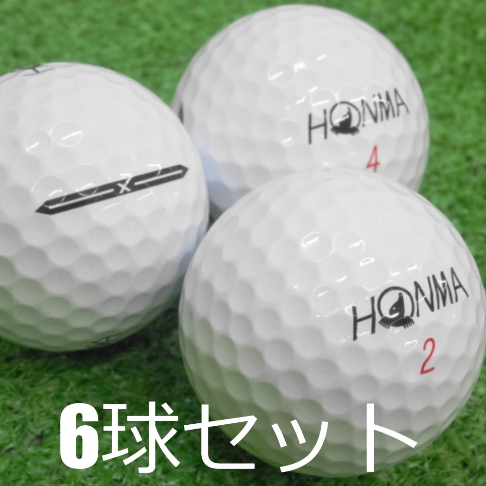 TOUR WORLD ロストボール ゴルフボール HONMA 2024 TW-X ホワイト 6球