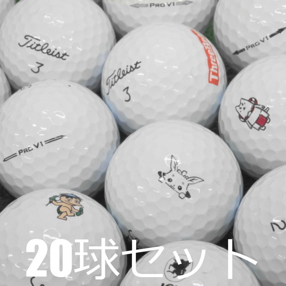 Pro V1 ロストボール ゴルフボール タイトリスト PRO ホワイト