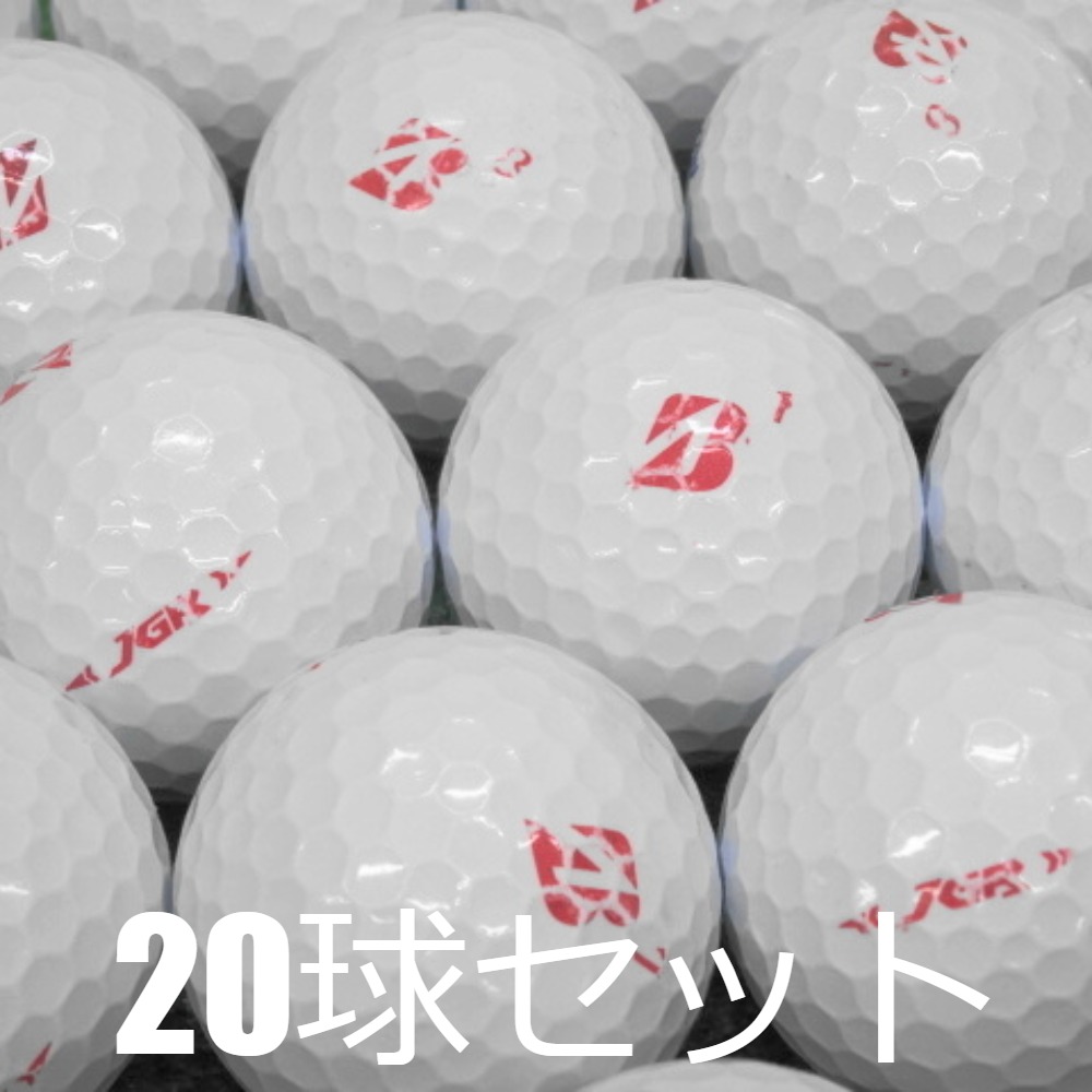 TOUR B ロストボール ゴルフボール BRIDGESTONE JGR パールピンク 20球