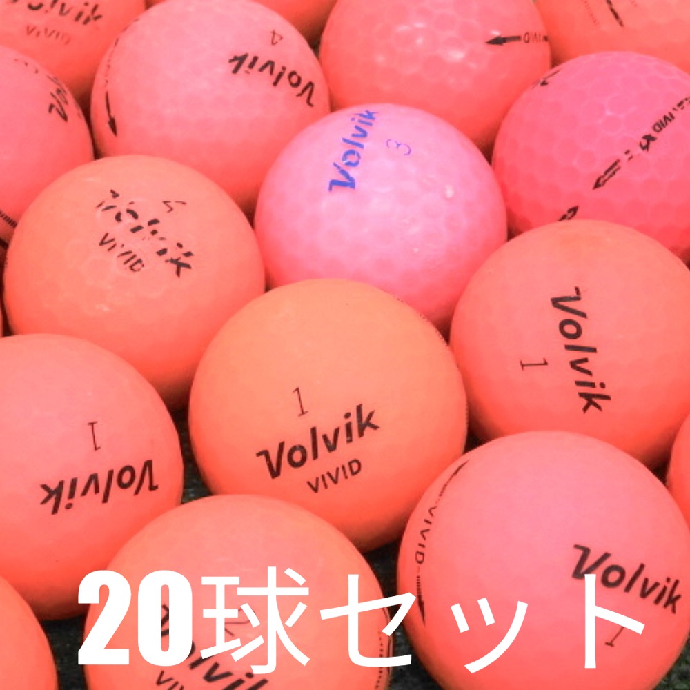 Volvik(ボルビック) ロストボール ゴルフボール マットピンク Volvik(ボルビック) ロストボール ゴルフボール マットピンク