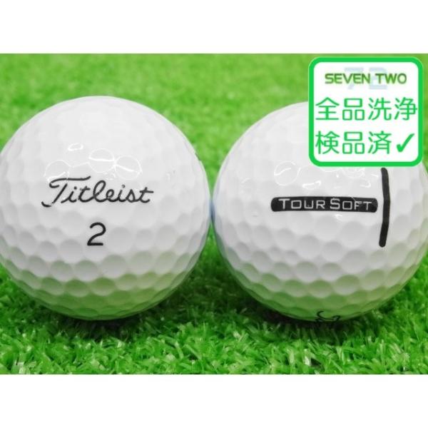 Titleist 送料無料 美品 ロストボール タイトリスト TOUR SOFT