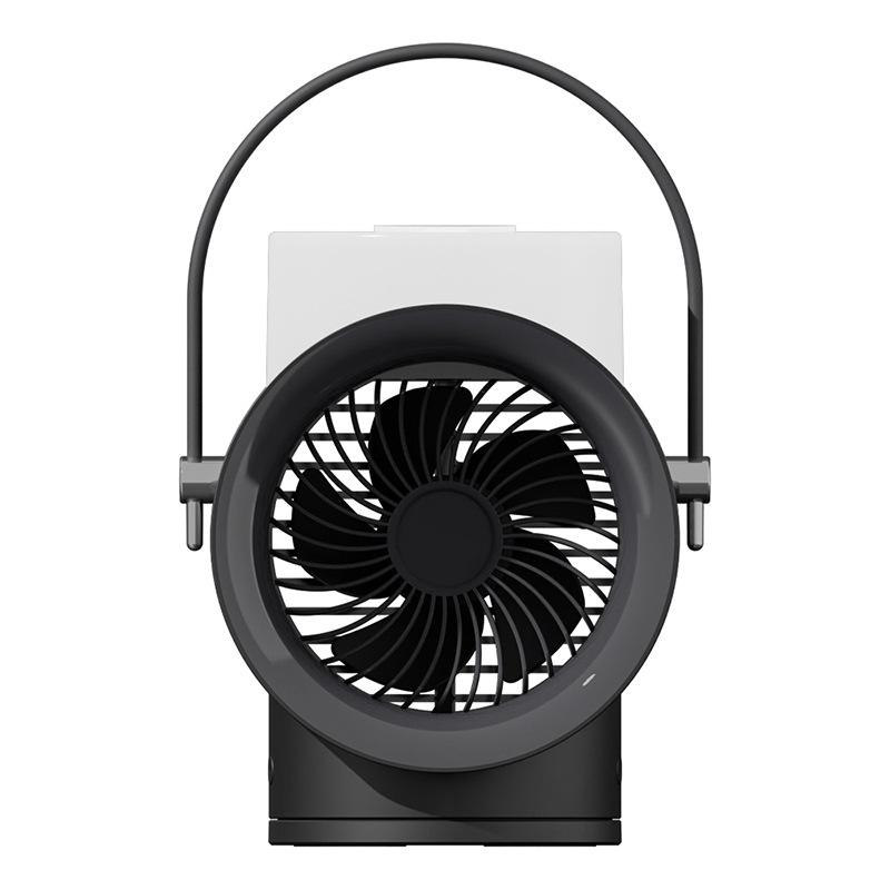 冷風扇 自動首振り 小型 冷却 冷風機 扇風機 携帯 加湿 USB充電式 静音 噴霧式 三段階風量 ナイトライト 4000mAh コードレス 卓上扇風機｜seyu123-stoa｜02