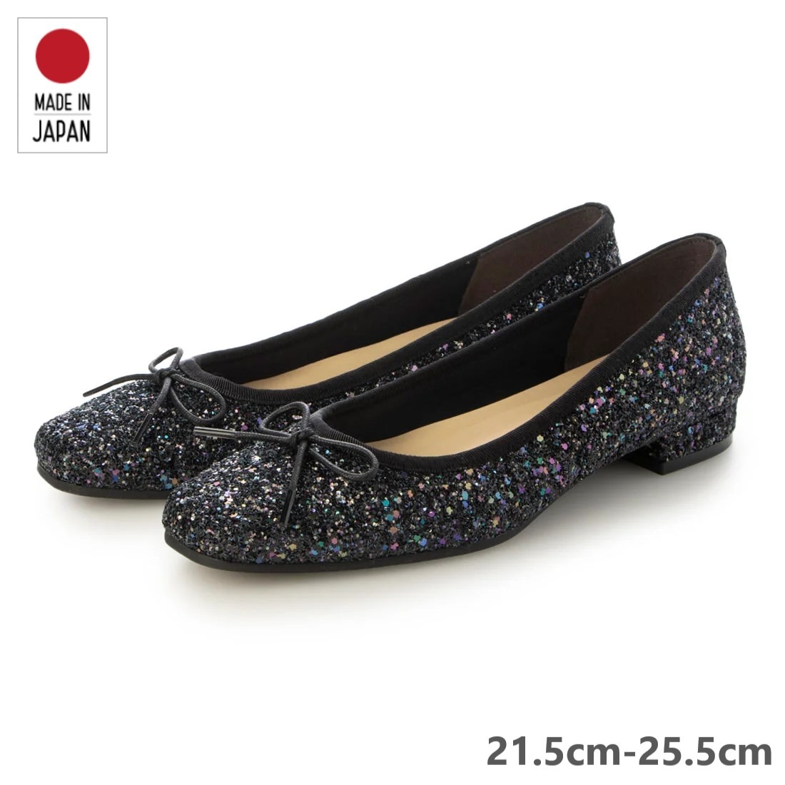 日本製 整体師監修 ラクラク美脚美姿勢 整体師と一緒につくった 121 バレエパンプスフラットシューズ ブラック レディース シンプル 結婚式 パーティ きれいめ | IKplus | 06