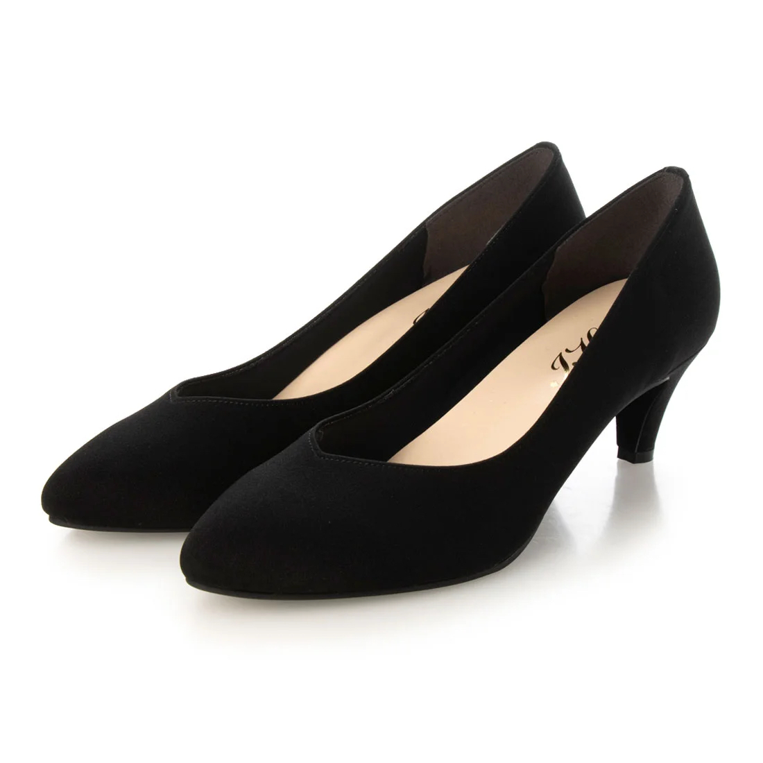 日本製 整体師監修 整体師と一緒につくったパンプス 1680 高さ５センチブイカットパンプス オフィス シンプル 結婚式 パーティ きれいめ カジュアル フォーマル | IKplus | 01