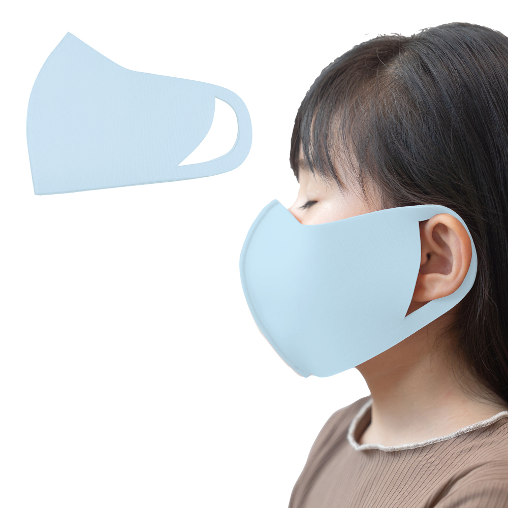 IKplus こども 小学生 キッズ 日本製 UVカット 日焼け防止 マスク