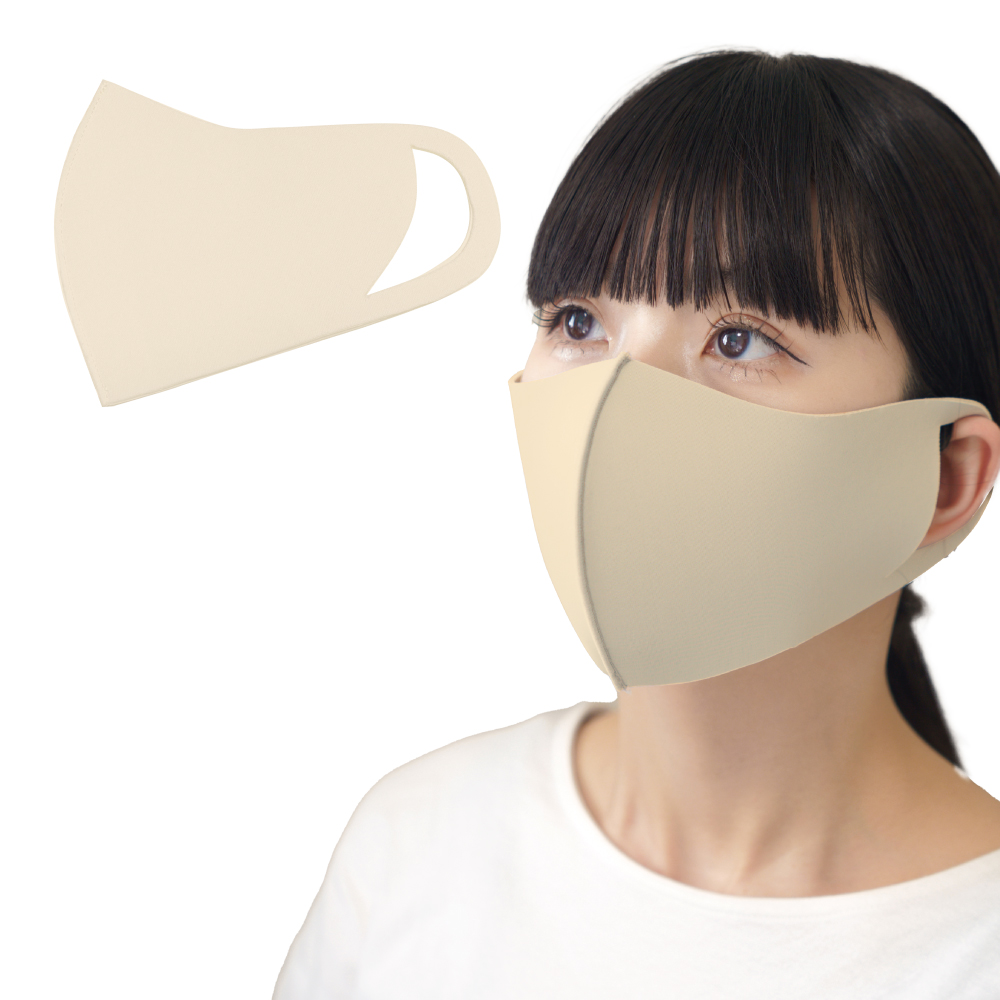 日本製 UVカット 日焼け防止 マスク フェイスカバー UPF50+ SPF100 フェイスマスク uv 日焼け対策 日焼け マスク 花粉症 吸水速乾 冷感 シミ予防 MA-50 2枚組 | IKplus | 03