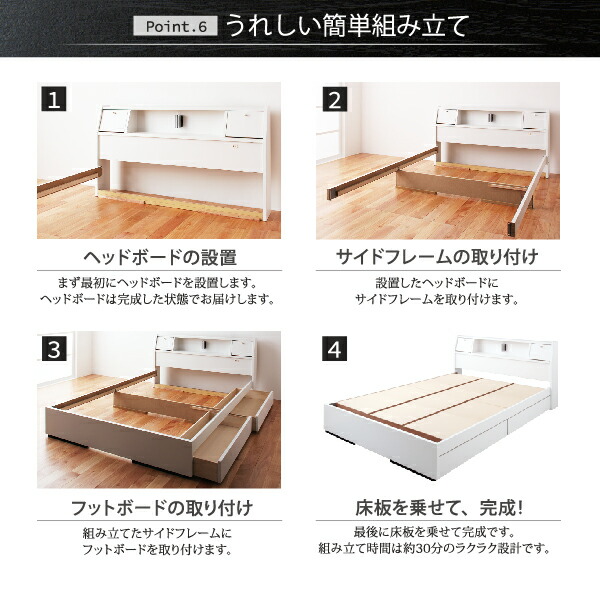   天然ラテックス入り国産ポケットコイルマットレス付き シングル 【逃し】