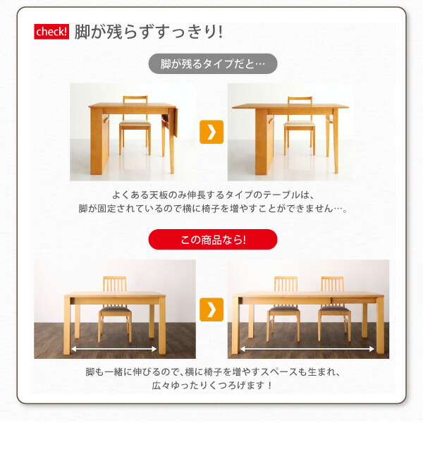 3段階伸縮ハイバックチェアダイニング 4人 4点セット(テーブル+チェア2脚+ベンチ1脚) W120-180 組立設置付 【ラフ】