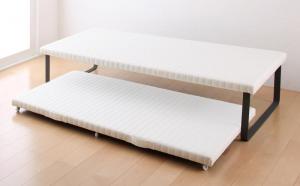 親子ベッド ベッドフレームのみ 上下段セット シングル : ハロー快眠