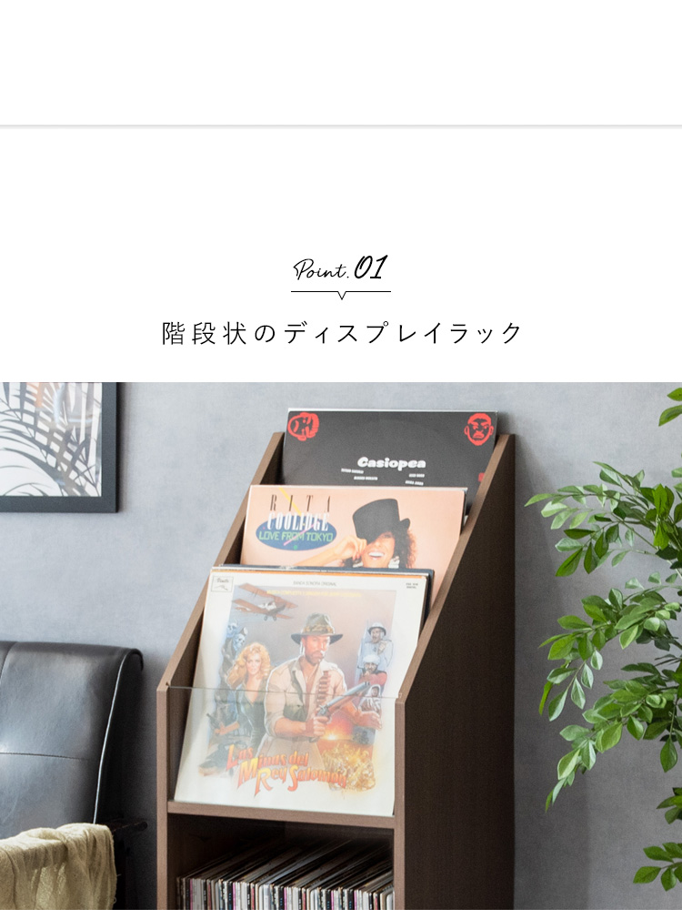 レコード収納